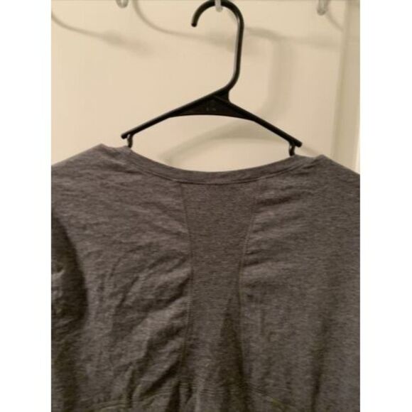 Danskin Now Women's Active Mesh Back Gym Workout Shirt Gray Choose Size - Picture 11 of 13